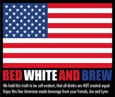 Design Archive - Red White and Brew